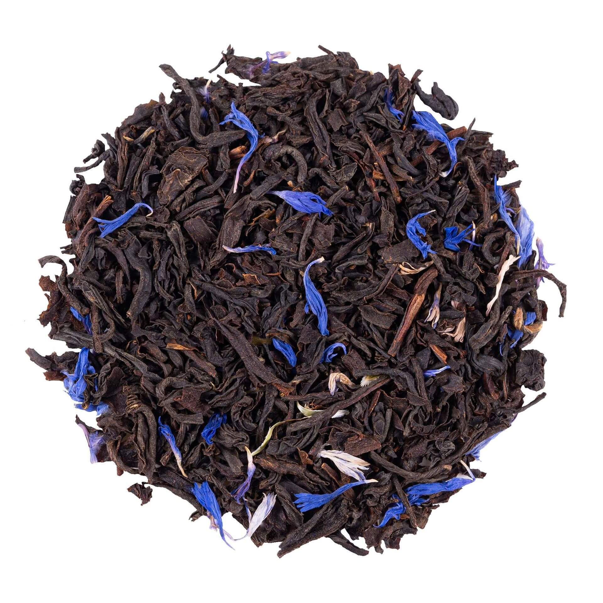 Modrý Earl Grey BIO černý čaj